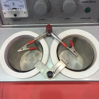 Aixin AX-D1 Dental Lab Electrolytic Polisher  With Two Water Bath Equipment