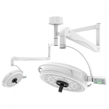 KWS KD-2072B-2 216W Two Headed Ceiling LED Surgical Exam Light Shadowless Lamp