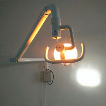 50W Wall Hanging Dental Medical Oral Light Lamp with Arm Shadowless Cold Light