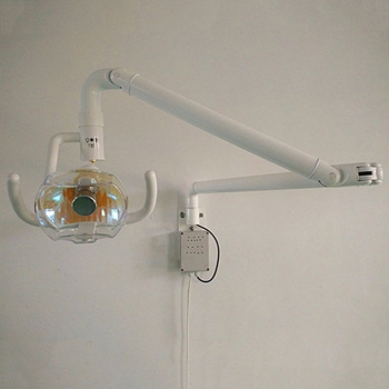 50W Wall Hanging Dental Medical Oral Light Lamp with Arm Shadowless Cold Light