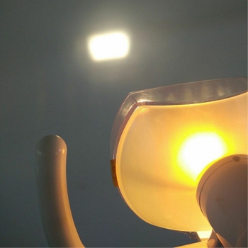 50W Wall Hanging Dental Medical Oral Light Lamp with Arm Shadowless Cold Light