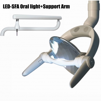 Dental LED Oral Light Lamp Overhead Lamp for Dental Unit Chair With Support Arm