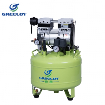 Greeloy® Dental Oilless Air Compressor GA-81 One By Two