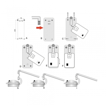 KWS® 36W Hanging Surgical Lights KD-202D-3B