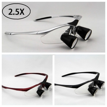 2.5X Dental Loupe Binocular Medical Surgical Magnifying Glass TTL series