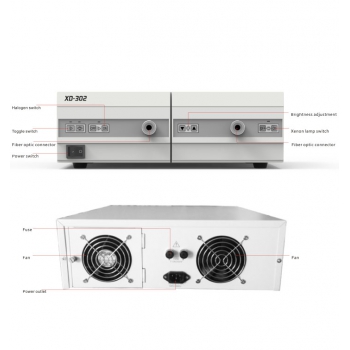 KWS XD-302-250W 250W Double Holes Xenon Endoscope Light Source