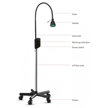 KWS KD-200-35W 35W halogen Floor Prop Medical Examination Ligh