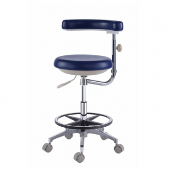 18 Colors PU Leather Dental Doctor Dentist Assistant Nurse Stool Chair QY500(N)