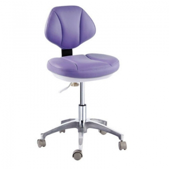 Microfiber Leather Medical Dental Dentist's Chair Doctor's Stool Mobile Chair CE