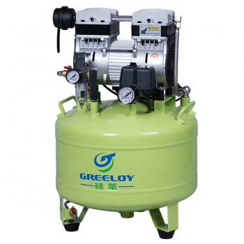 Greeloy® GA-81X Dental Oilless Air Compressor With Silent Cabinet