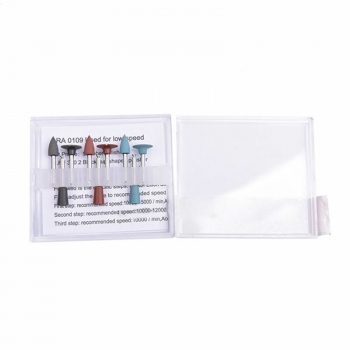 5 Boxes Dental Lab Silicon Polishing Burs Kit For Amalgam Tips Cups 2.35MM RA0109