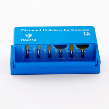 Diamond Polishing Set for zirconia Dental Clinic Low Speed Contra Angle RA3112