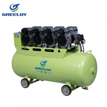 Greeloy® GA-84X Dental Oilless Air Compressor with Silent Cabinet