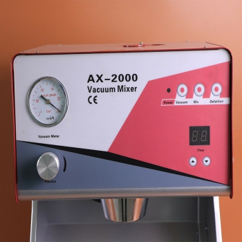 Dental Vacuum Mixer AX-2000C with Built-in Pump for Mix Plasters