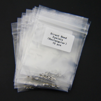 100 pcs Dental Orthodontic Direct Bond Eyelets Rectangular