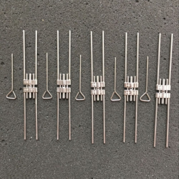 5Set 13mm Dental Orthodontic Expansion Screws for Frame Type Stainless Steel