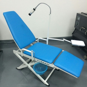Greeloy GU-P204 Dental Portable Unit + GU-109 Dental Chair + Storage Bag Kit