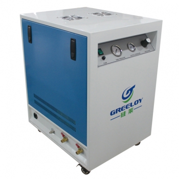 Greeloy® GA-61XY Oil Free Air Compressor With Drier and Silent Cabinet