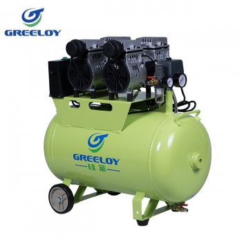 Greeloy GA-62 Ultra Quiet 1.5HP 60L Dental Air Compressor with Check Valve