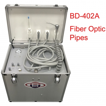 Best®BD-402A Portable Dental Turbine Unit with Air Compressor Suction System Fib...