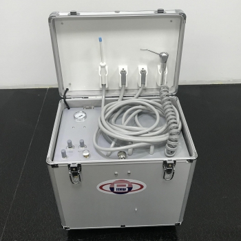 Best®BD-402A Portable Dental Turbine Unit with Air Compressor Suction System Fiber Optic