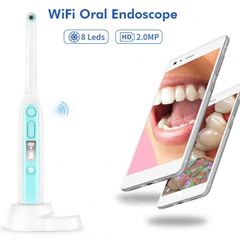 Oral Dental Wifi Intraoral Camera Endoscope HD Wireless LED Photo Shoot Android