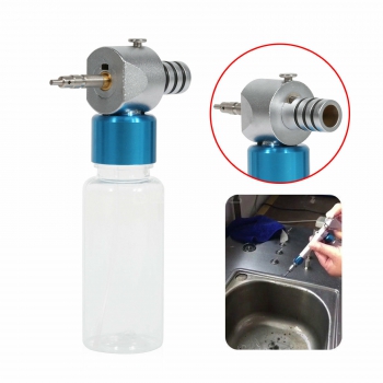 Dental Low Speed Handpiece Cleaning Lubrication Cleaner Oiling Press Air Button