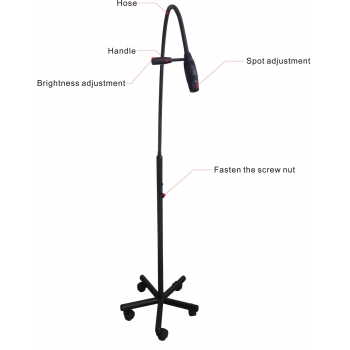 KWS KD-202B-1 3W led brightness adjustable portable dental lamp medicla examination light