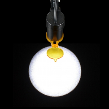 Dental Medical 5W LED Head Light + Filter & Belt Clip for Binocular Loupes Black