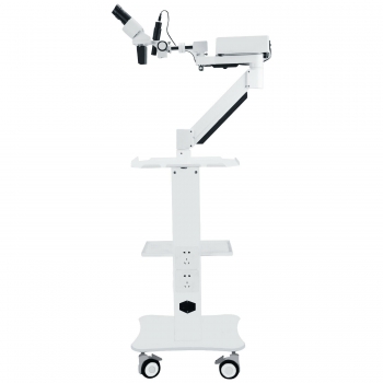 Dental Surgical Operating Microscope with 5W LED Light＆Trolley Cart Unit for ENT