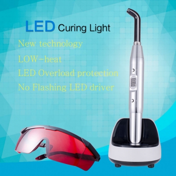 Dental Wireless LED Orthodontics Curing Light CL-D 2700mw/c㎡ 3 Second Guide Tip