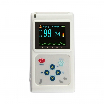 CONTEC CMS60D-VET Veterinary Pulse Oximeter Vet SPO2 Pulse Rate Monitor Ear/Tongue SPO2 Sensor