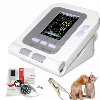 CONTEC08A-VET Digital Blood Pressure Monitor,Veterinary/Animal NIBP+SPO2 Probe