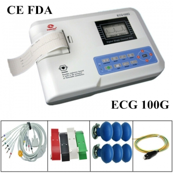 CONTEC ECG100G Digital 1-channel 12-lead Electrocardiograph ECG/EKG Machine