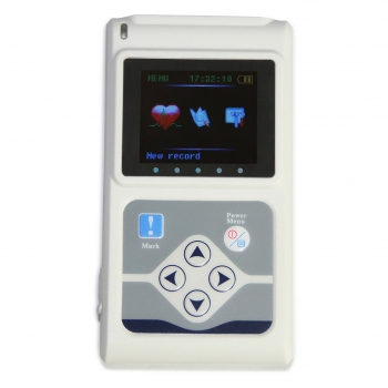 CONTEC TLC5000 12-Lead Holter ECG 24hour Monitor Sync Analysis PC Software