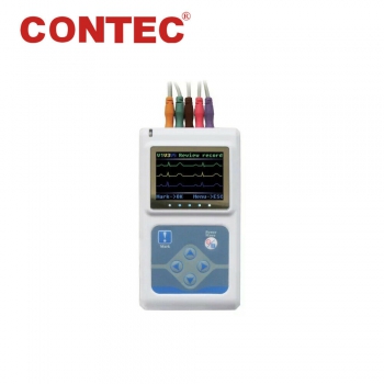 TLC9803 CONTEC 3-Lead ECG Holter 24 hour Monitor Recorder Sync Software Analyzer