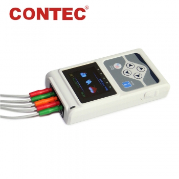 TLC9803 CONTEC 3-Lead ECG Holter 24 hour Monitor Recorder Sync Software Analyzer