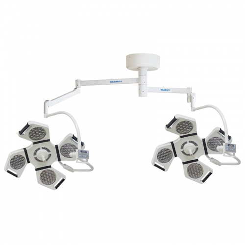 HFMED YD02-LED4+4 LED Shadowless Operating Lamp Dental Surgical Light Lamp Ceiling Mounted