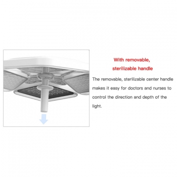 HFMED HF-L3+3 Led Surgical Light Ceiling Operation Lamp CE ISO FDA Approved