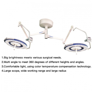 HFMED 760/760 Double Wings LED Dental Led Surgical Operation Theatre Light CE FDA Certification