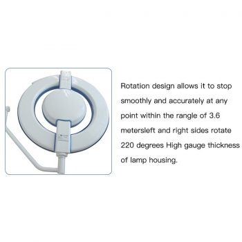 HFMED 760/760 Double Wings LED Dental Led Surgical Operation Theatre Light CE FDA Certification