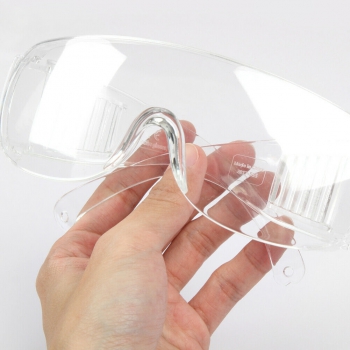 10Pcs Clear Safety Goggles Glasses Anti Fog Lens Work Lab Protective Chemical