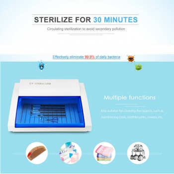 UV Disinfection Cabinet Sterilizer Box For Household Manicure Medical Supplies