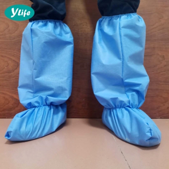 5Pcs Medical Disposable Isolated Shoe Cover Disposable Personal Protective Equipment Medical Anti Virus Anti-bacterial