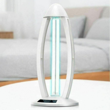 UV Light Ozone Sterilization Ultraviolet Germicidal Lamp with Three-Step Timing Remote for Home