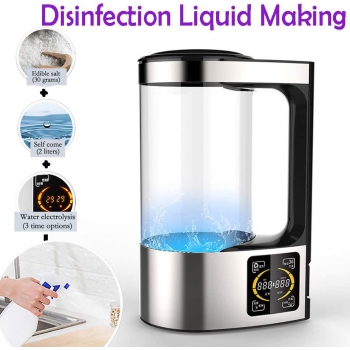 2000ML Portable Disinfection Liquid Making Machine Self-Made Disinfectant Machin...