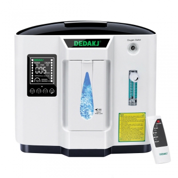 DEDAKJ Portable Medical Home Use Oxygen Concentrator Generator Machine 1-6L/min ...