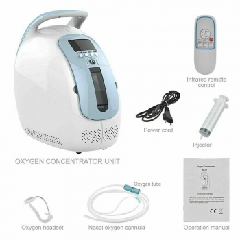 1-5L/min Oxygen-Concentrator Oxy O2 Bar Generator Air Purifier Machine Home