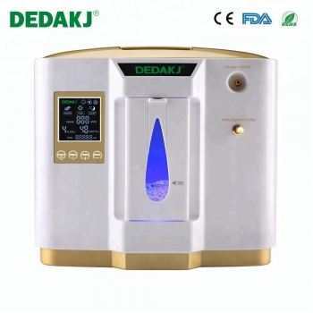 DEDAKJ DDT-1L  High End Lightweight Oxygen Concentrator Generator Machinie With Nebulization 1L-6L Adjustable