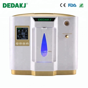 DEDAKJ DDT-1L High End Lightweight Oxygen Concentrator Generator Machinie With Nebulization 1L-6L Adjustable